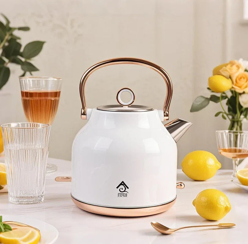 1.7L Electric Water Kettle White - Mekamart Australia