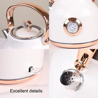 1.7L Electric Water Kettle White - Mekamart Australia