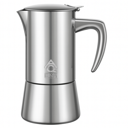 6 Cups Stainless Steel Moka Pot Coffee Maker