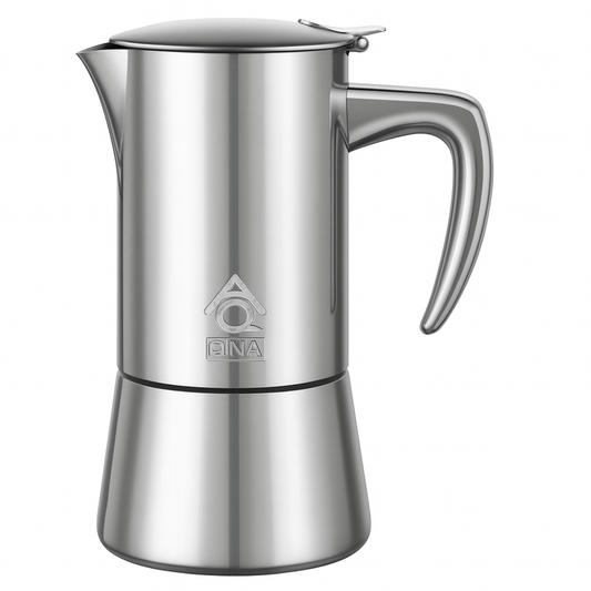 6 Cups Stainless Steel Moka Pot Coffee Maker