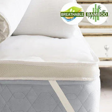 airmax bamboo mattress topper 1000gsm queen - Mekamart Australia