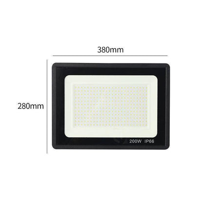 LED Flood Light 50W 100W 200W Outdoor Waterproof IP66 Cool White Security Lamp - 200W
