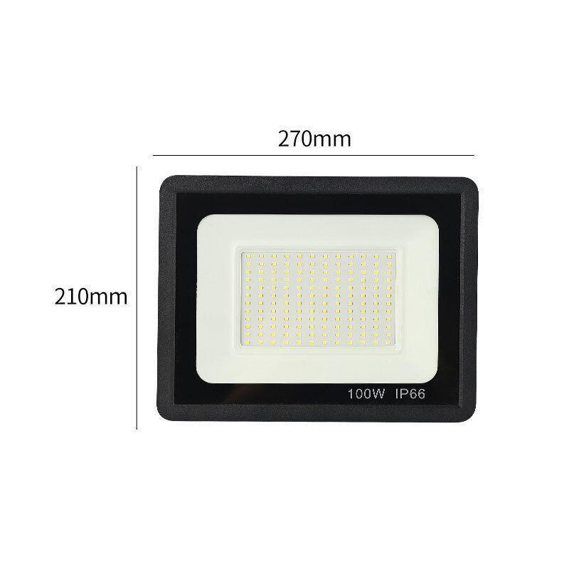LED Flood Light 50W 100W 200W Outdoor Waterproof IP66 Cool White Security Lamp - 100W