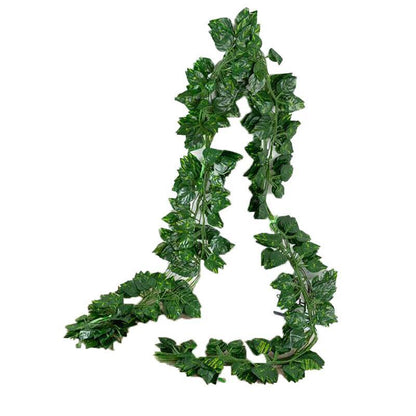 12 X 2M Artificial Ivy Vine Fake Foliage Flower Hanging Leaf Garland Plant Party - Grape Leaves