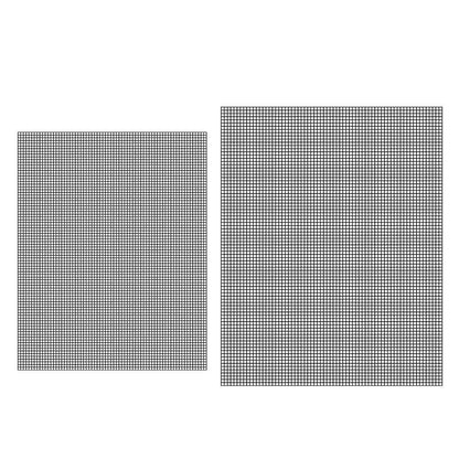 3/6/10PCS Non-Stick BBQ Grill Mat Mesh Liner Cooking Barbecue Sheet Baking Pad - 40X30cm-6PCS