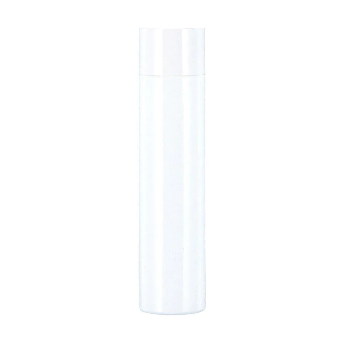 50/100/150ml Plastic Toner Lotion Bottles Refillable Travel Cosmetic Containers - White Lid + White Bottle - 100ml - Mekamart Australia