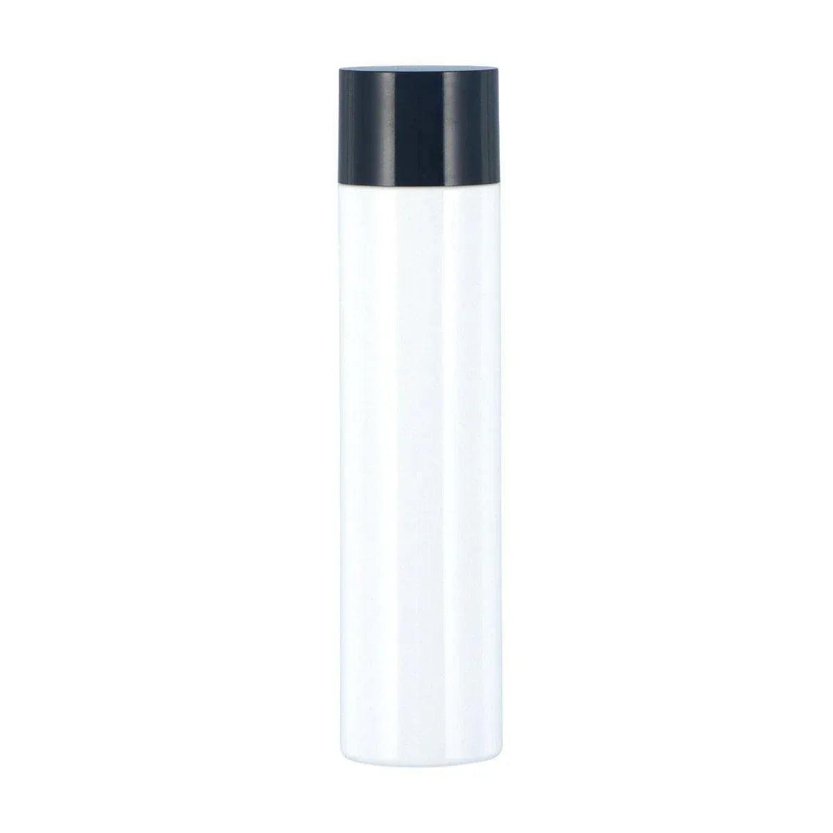 50/100/150ml Plastic Toner Lotion Bottles Refillable Travel Cosmetic Containers - Black Lid + Transparent Bottle - 50ml - Mekamart Australia