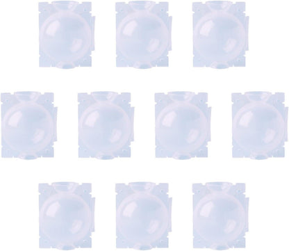 50pcs Plant Rooting Device High Pressure Grafting Box for Seedling Branch Garden - Clear M-50PCS