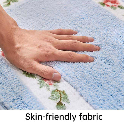 Non Slip Entry Mat Indoor Outdoor Mat Washable Foot Mat Foyer Bedroom - Pink