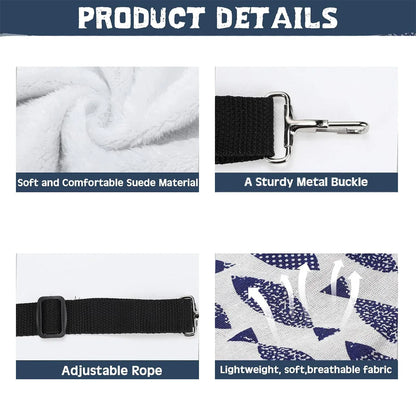 Cat Hammock Hanging Bed Cage Nest Soft Pet House Basket Cat Sleeping Supplies - Blue Whale - Mekamart Australia