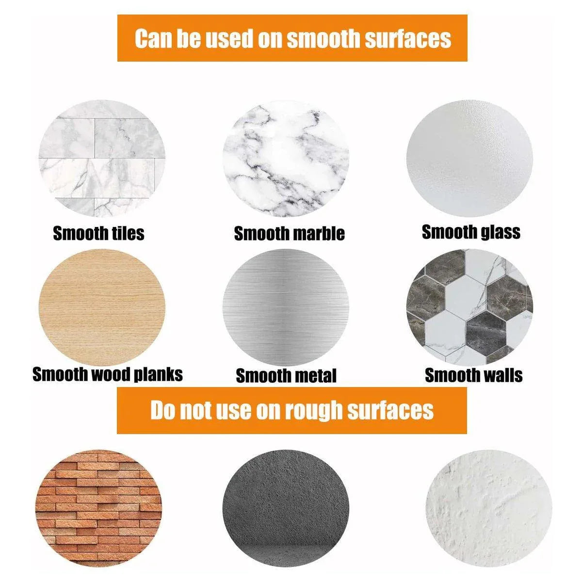 12 PCS Heavy Duty Self Adhesive Hooks Stainless Steel Ceiling Hooks for Home - Closed - Mekamart Australia