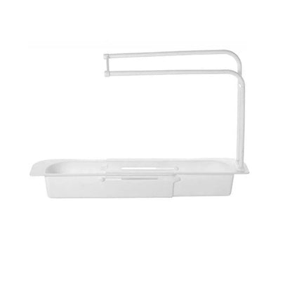 Telescopic Sink Rack Holder Expandable Storage Drain Basket Home Kitchen Kit - Blue - Mekamart Australia