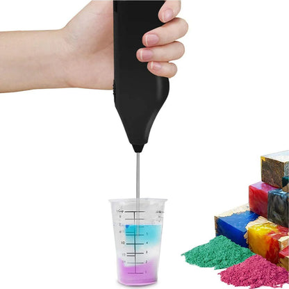 Electric Kitchen Mini Foamer Milk Frother Egg Beater Stirrer Whisk Mixer Tool - Coffee - Mekamart Australia