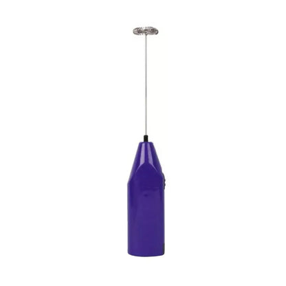 Electric Kitchen Mini Foamer Milk Frother Egg Beater Stirrer Whisk Mixer Tool - Purple - Mekamart Australia