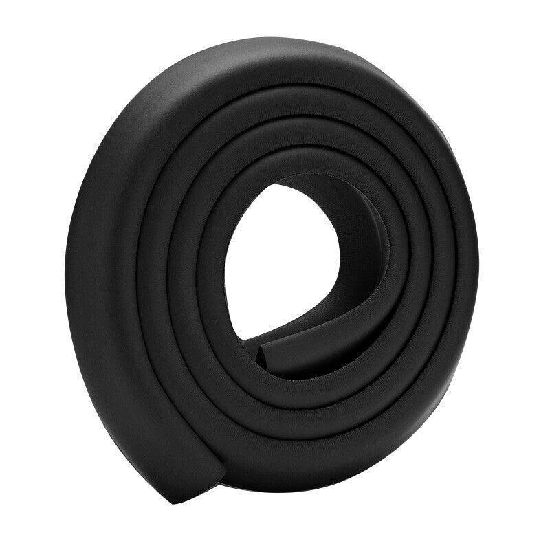 Foam Edge Guard Strip for Desks and Tables with Corner Protector Bumper Tape - Brown - Mekamart Australia