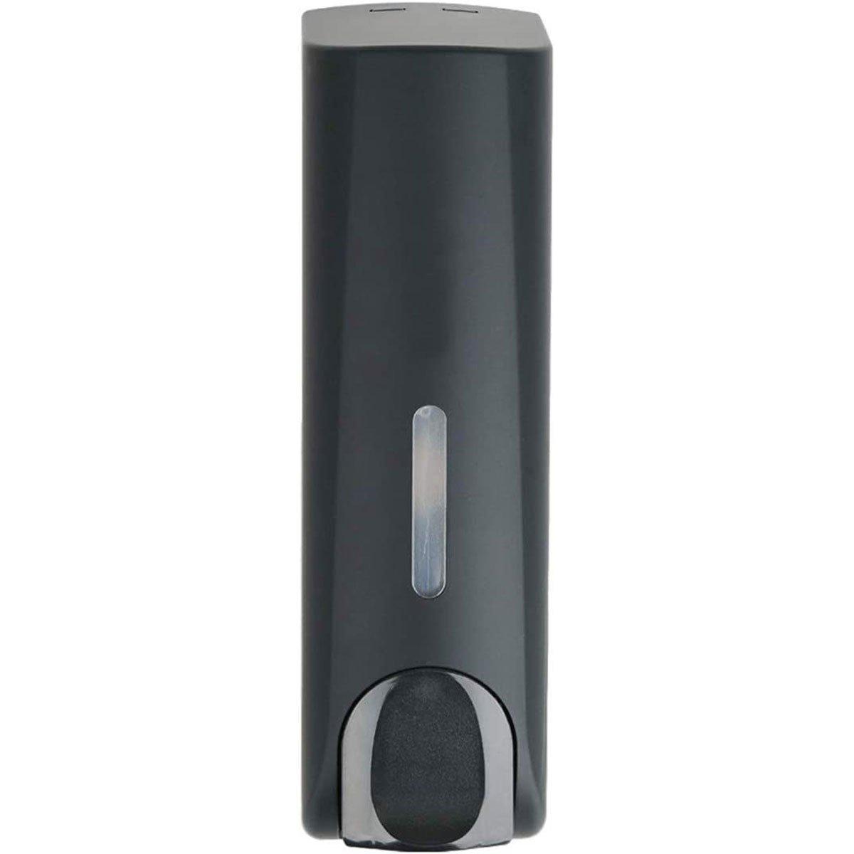 Hotel Wall Mounted Soap Dispenser Bathroom Shampoo Shower Gel Hand Soap Box - White-Single