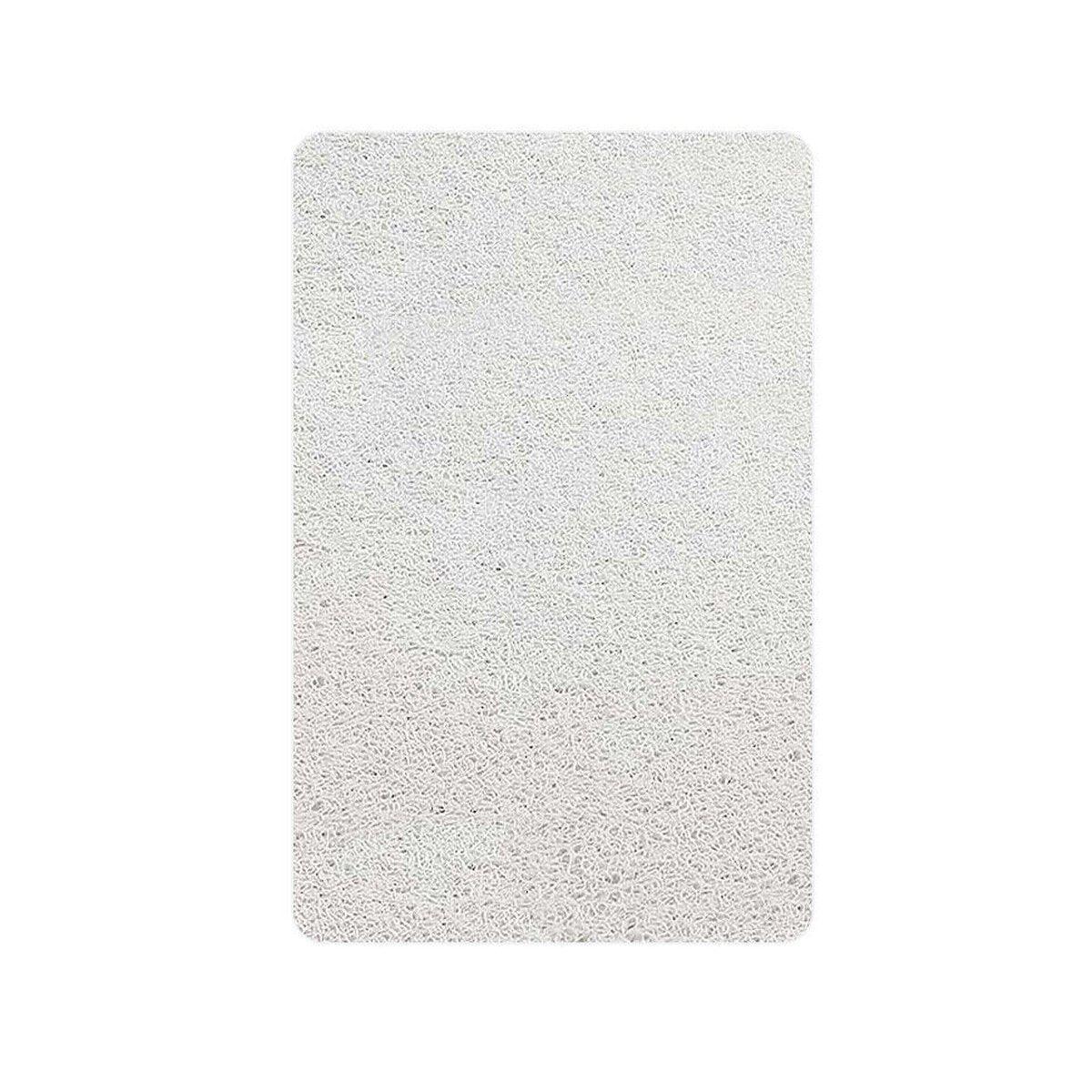 Waterproof Non-Slip Bathroom Shower Mat Anti-Slip Rug Toilet Floor Mat Washable - Cream-40*60cm