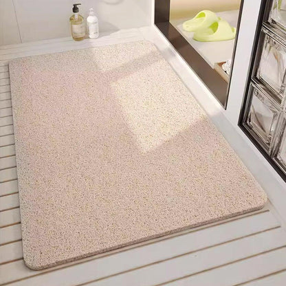 Waterproof Non-Slip Bathroom Shower Mat Anti-Slip Rug Toilet Floor Mat Washable - Grey-40*60cm