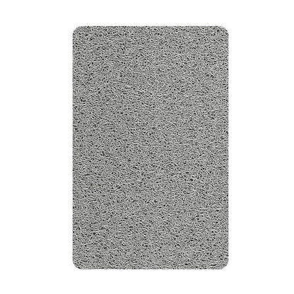 Waterproof Non-Slip Bathroom Shower Mat Anti-Slip Rug Toilet Floor Mat Washable - Grey-43*75cm