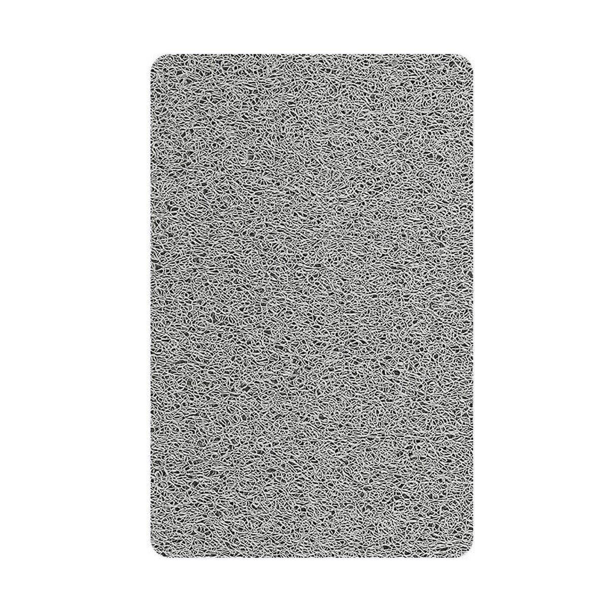 Waterproof Non-Slip Bathroom Shower Mat Anti-Slip Rug Toilet Floor Mat Washable - White-40*60cm