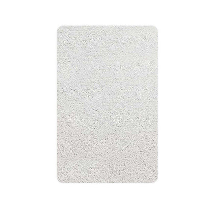 Waterproof Non-Slip Bathroom Shower Mat Anti-Slip Rug Toilet Floor Mat Washable - White-40*60cm