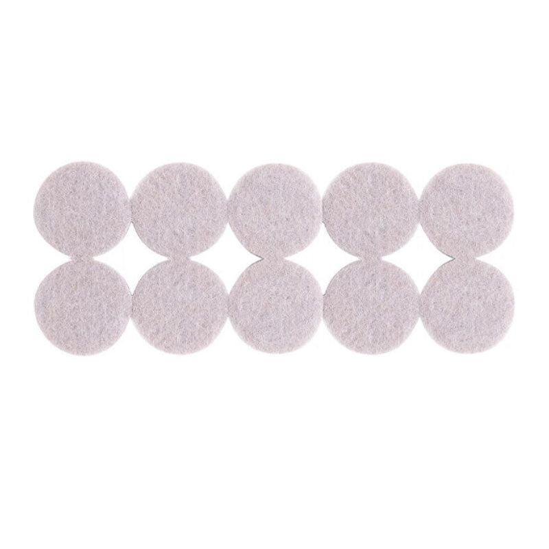 Felt Pad Furniture Floor Protector Pads Self Adhesive Round Heavy Duty - 10PCS - Mekamart Australia