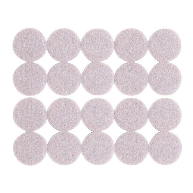 Felt Pad Furniture Floor Protector Pads Self Adhesive Round Heavy Duty - 10PCS - Mekamart Australia
