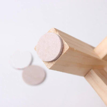 Felt Pad Furniture Floor Protector Pads Self Adhesive Round Heavy Duty - 80PCS - Mekamart Australia