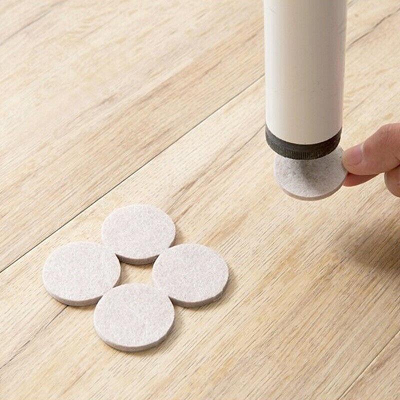 Felt Pad Furniture Floor Protector Pads Self Adhesive Round Heavy Duty - 80PCS - Mekamart Australia