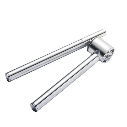 Stainless Steel Garlic Press Peeler Zinc Alloy Kitchen Tool Garlic Crusher - Mekamart Australia