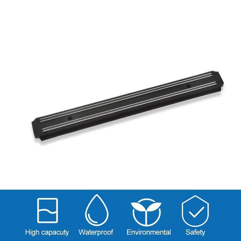 2X Magnetic Knife Rack Magnet Wall Mount Holder Strip Utensil Shelf Kitchen Tool