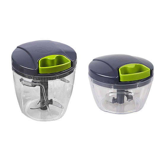 Garlic Press Chopper Slicer Hand Presser Grinder Crusher Home Kitchen Tools Use - 600ml