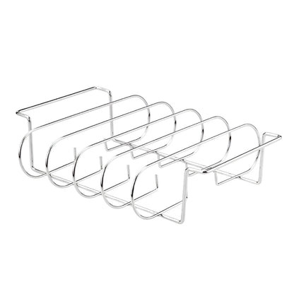 Barbecue Grill Net Outdoor BBQ Rack Cooking Basket Baking Tool Picnic Camping - Silver