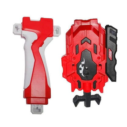 B-88 Beylauncher Beyblade String Launcher Ripper Red Blue Black - Gold