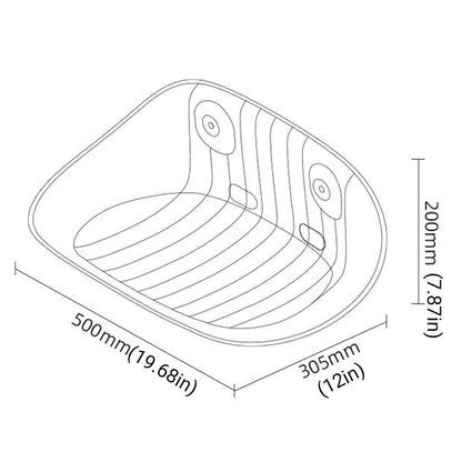 Cat Hammock Bed Glass Hanging Basket Clear Pet Nest Elevated Sleeping Bed - White