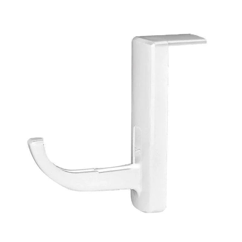 Universal Headphone Hook Desk Edge Mount Adhesive Headset Holder - White - Mekamart Australia