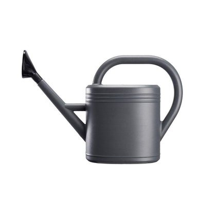 3L Gray Retro Watering Can Long Spout Large Capacity Shower Kettle for Garden