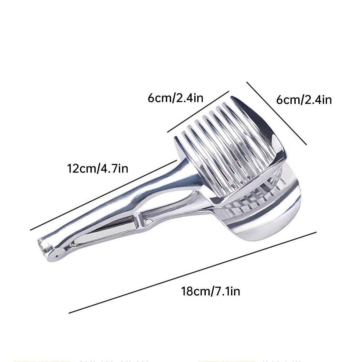 Multifunctional Lemon Tomato Fruit Slicer Cutter Tool with Handle for Household