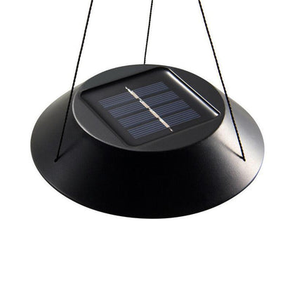 Wind Chimes Solar Powered Led Lights Changing Hanging Garden Yard Outdoor Decor - Dragonfly