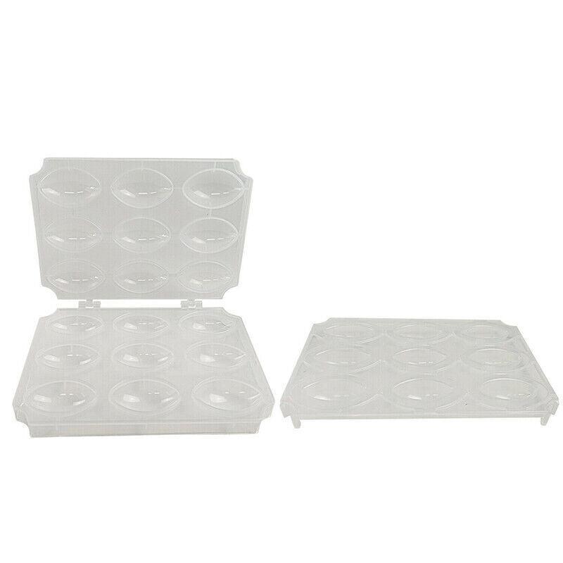 Meatball Maker Manual Meatloaf Mold Kibbeh Maker Press Minced Processor Tool - 9 Holes Clear