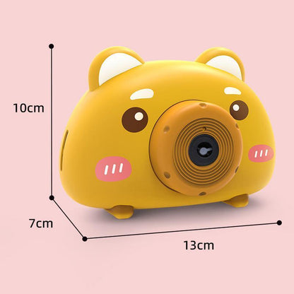 Acousto Optic Bubble Machine Camera Animal-Shaped With Light Music Toy Gift - Dog