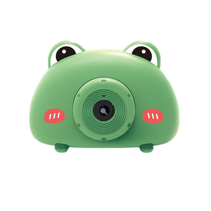 Acousto Optic Bubble Machine Camera Animal-Shaped With Light Music Toy Gift - Dog