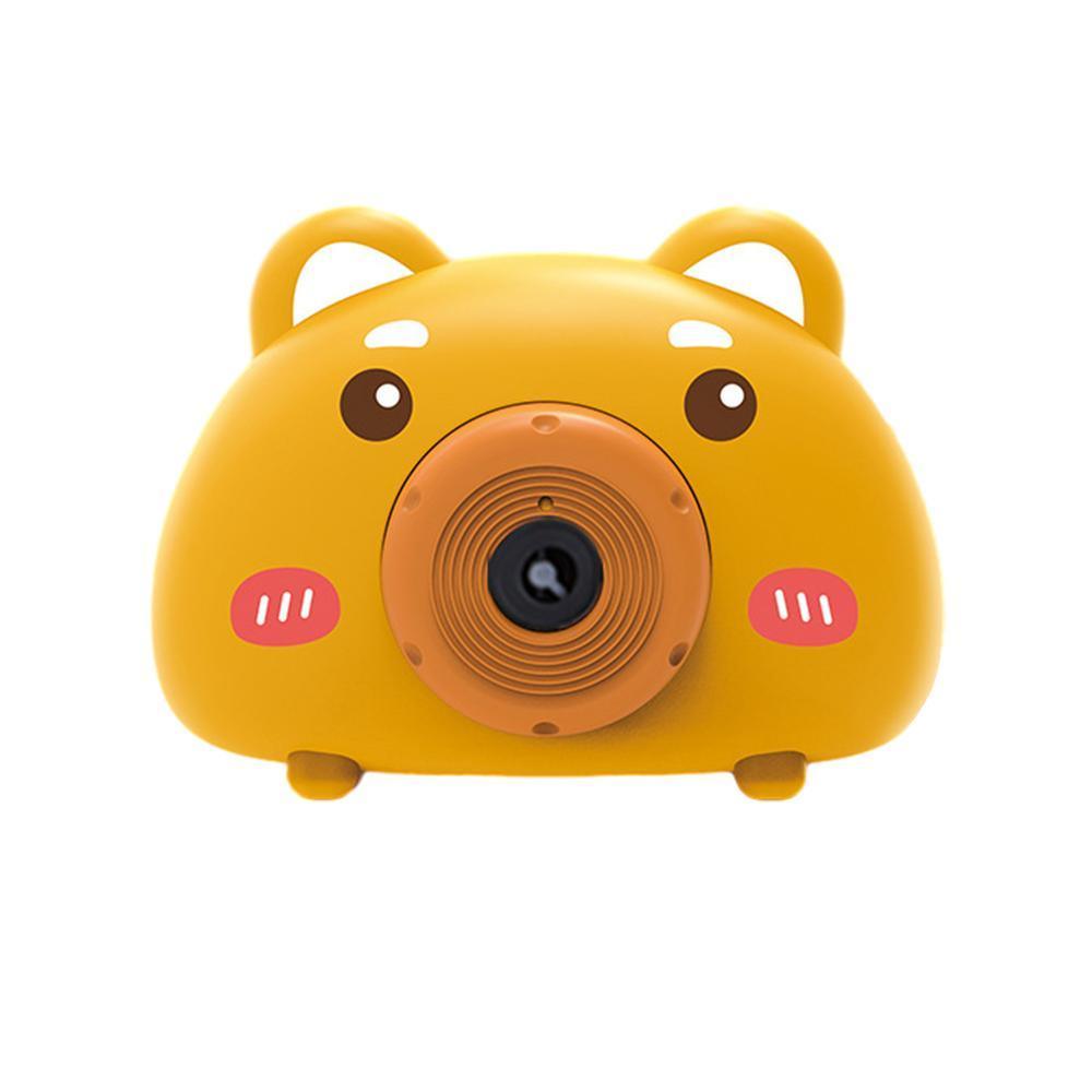 Acousto Optic Bubble Machine Camera Animal-Shaped With Light Music Toy Gift - Mouse