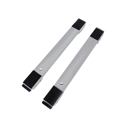 2pcs Adjustable Refrigerator Washing Machine Base Stand Movable Support Shelf - Grooved - Mekamart Australia