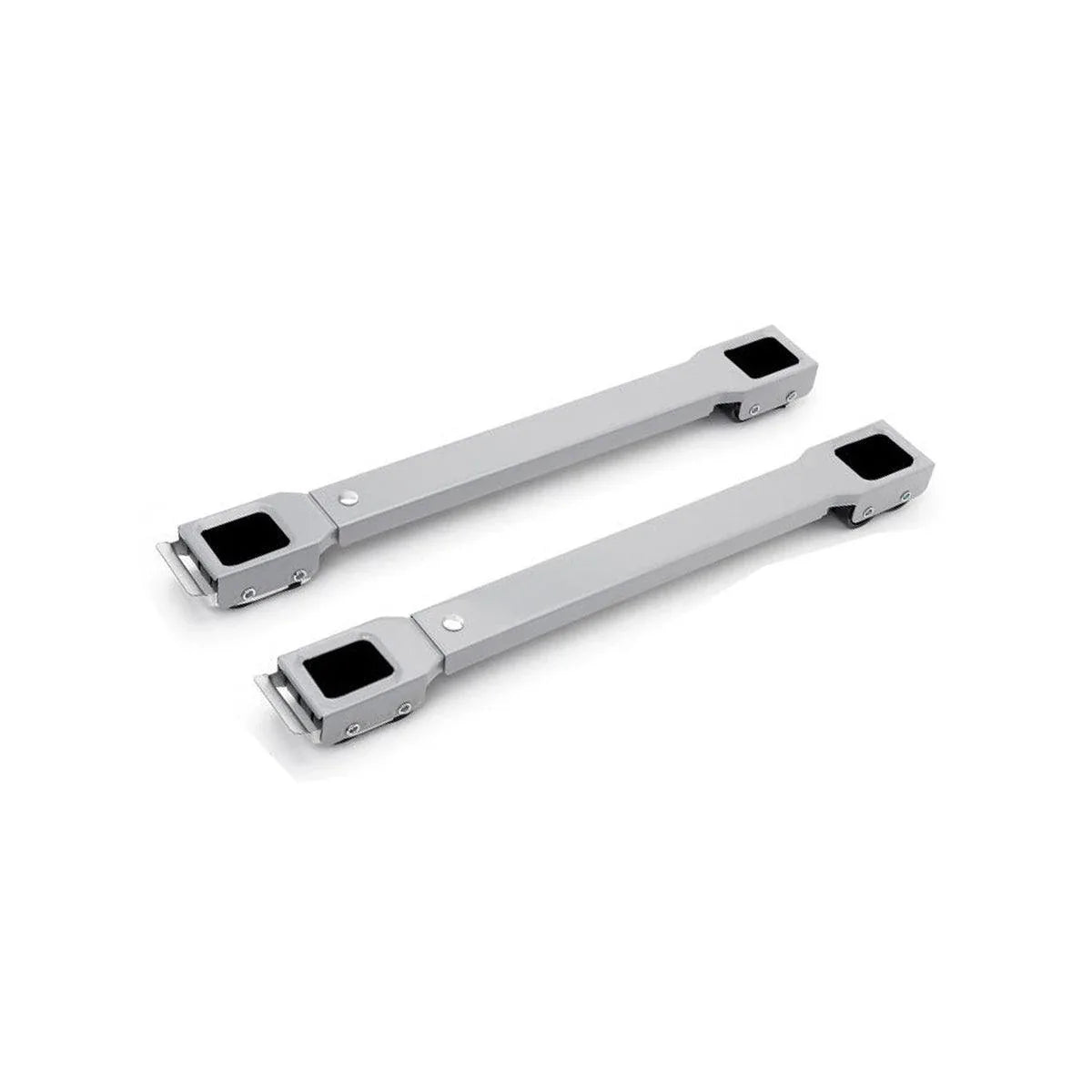 2pcs Adjustable Refrigerator Washing Machine Base Stand Movable Support Shelf - Grooved - Mekamart Australia