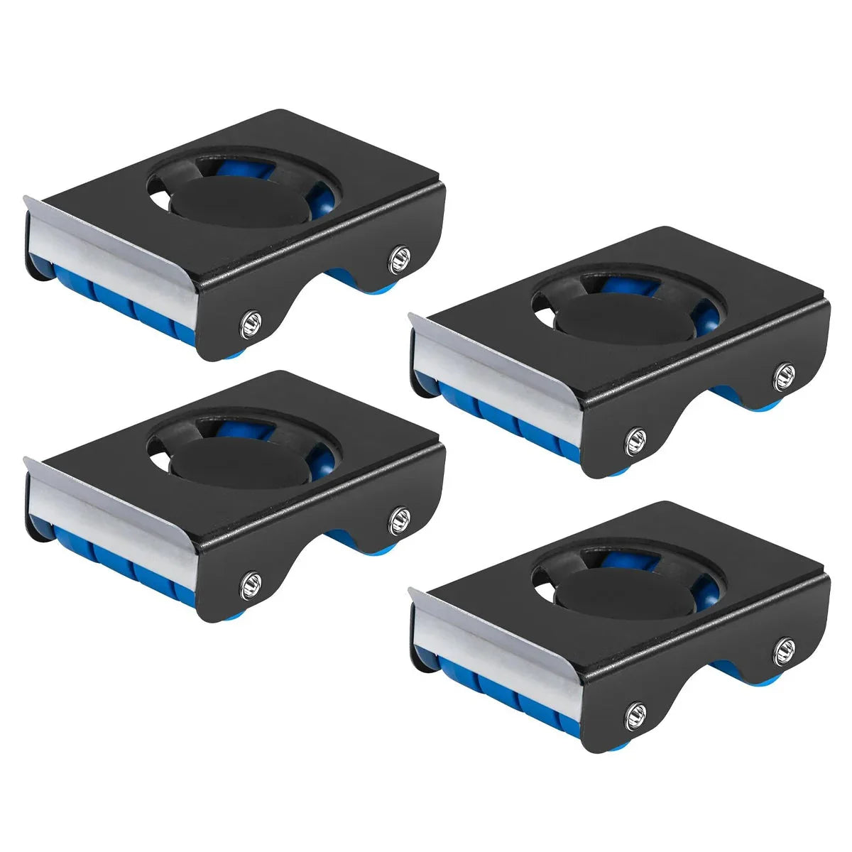 4pcs Movable Washing Machine Stand Furniture Moving Bracket Appliance Roller - Mekamart Australia