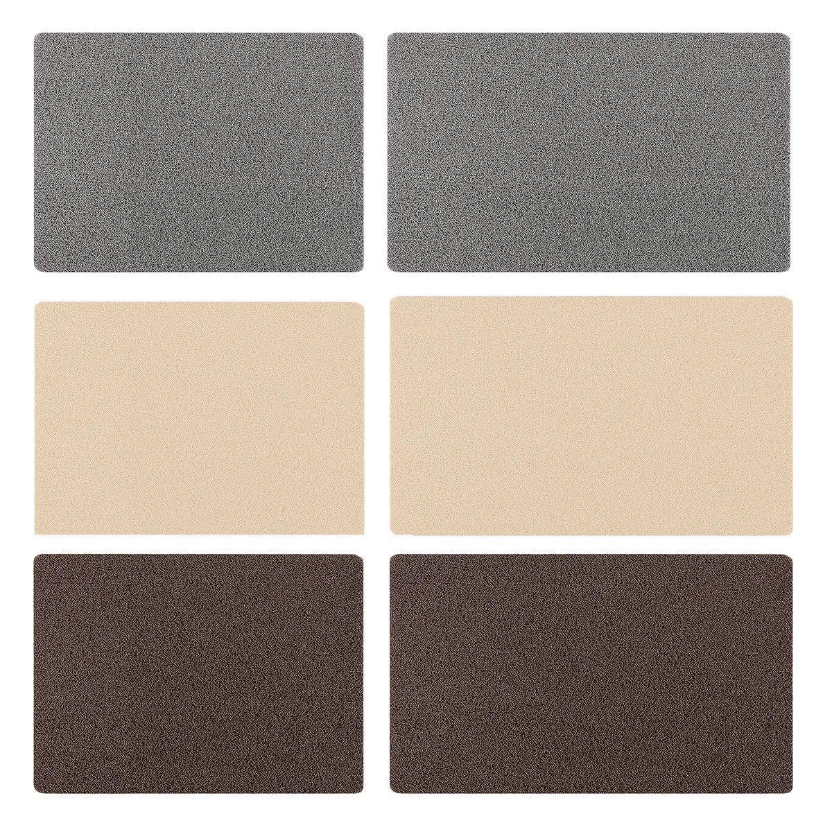 Anti Slip Bathroom Mat Non Slip Shower Floor Mat Quick Dry Soft Comfortable Rug - Beige-40x60cm