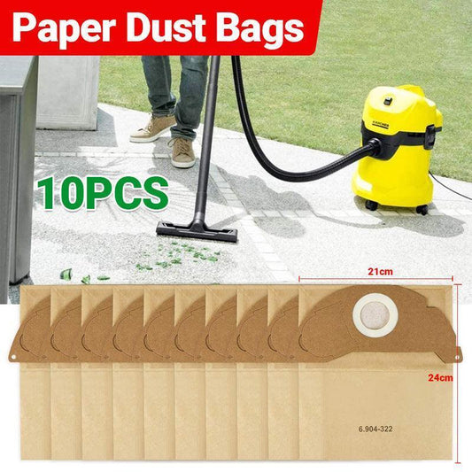 10Pcs Vacuum Bags for Karcher WD2 MV2 A2004 Models
