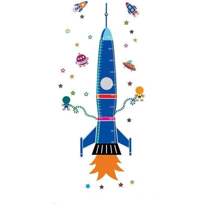 Removable Wall Height Chart Sticker Growth Measurement Ruler Decal for Wall Decor - A