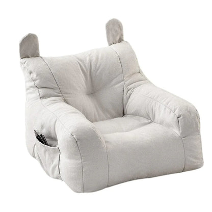 Small Sofa Chair Couch for Living Room Family Pet Furniture Comfortable Seat - White